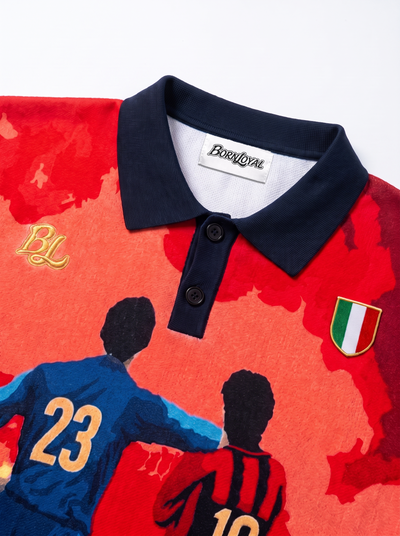 Fumo Rosso Knit Polo